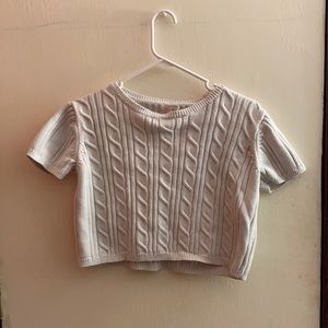 Cute Pacsun White Crop Top!